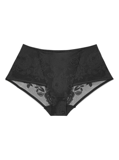 Wild Rose Sensation slip maxi, nero