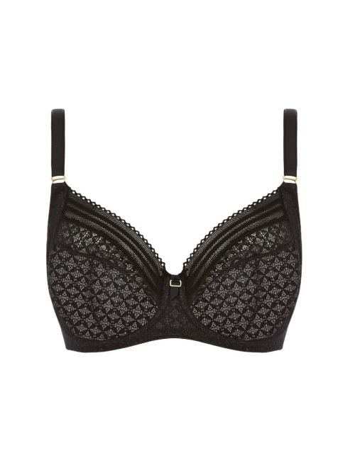Viva Lace Reggiseno con ferretto e supporto laterale, nero