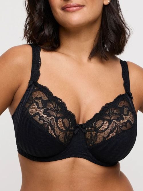 Madison Reggiseno con ferretto, nero