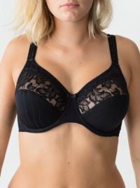 Deauville Reggiseno comfort con ferretto, nero