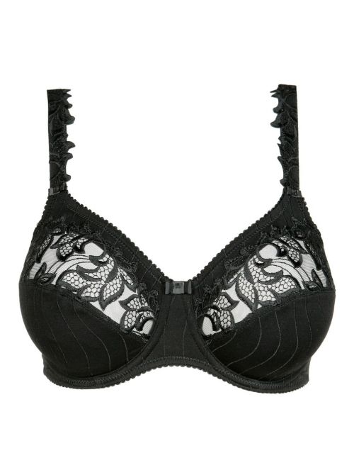 Deauville Comfort bra with underwire, black