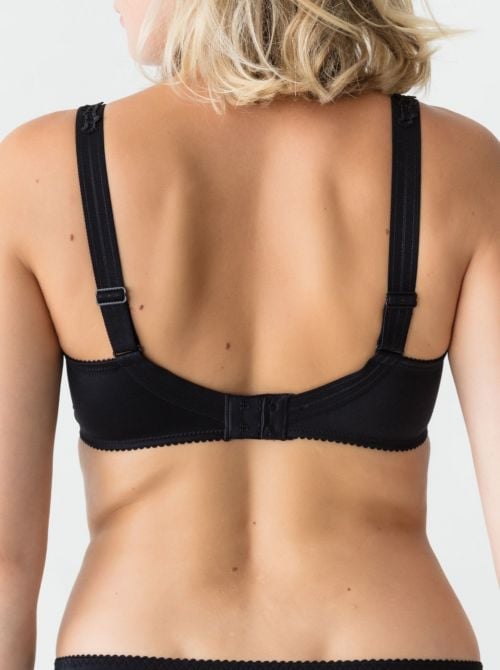 Deauville Reggiseno comfort con ferretto, nero