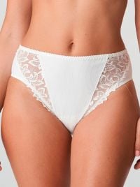 Deauville Slip a vita alta, avorio