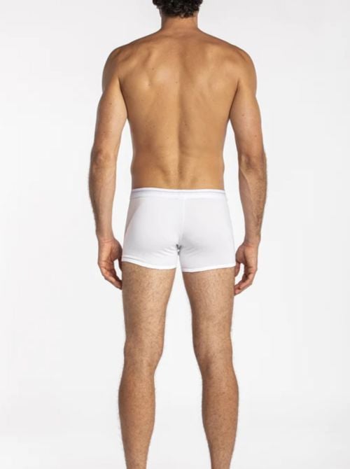 Intercity - Boxer Uomo Cotone Elasticizzato, bianco
