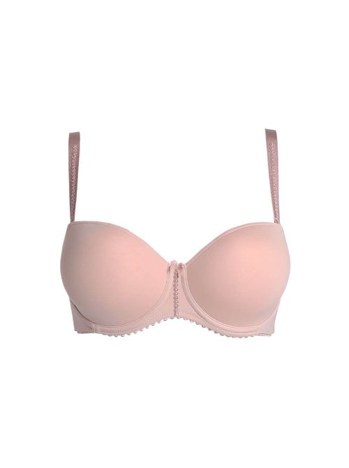 Divine Reggiseno imbottito a fascia, tortora