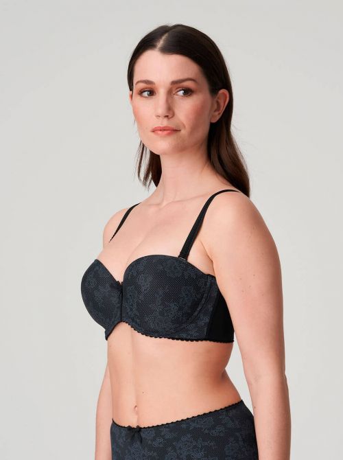 Divine Reggiseno imbottito a fascia, nero