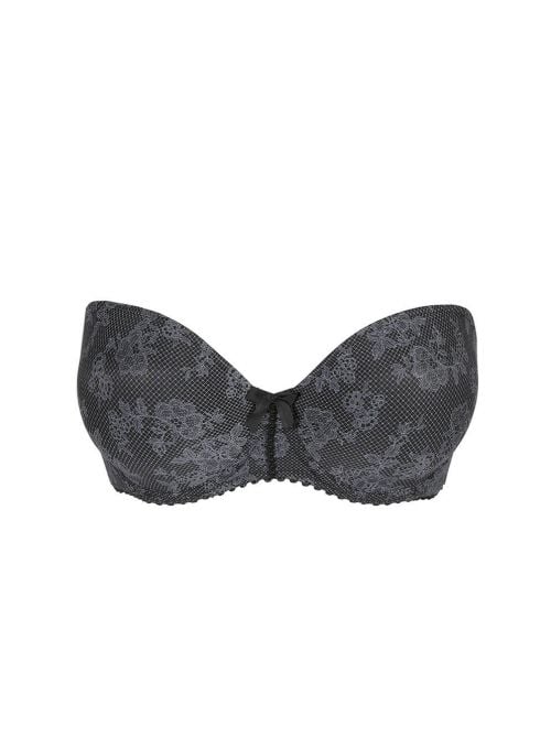 Divine Reggiseno imbottito a fascia, nero