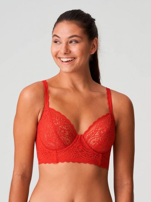 I Do Bralette con ferretto, rosso