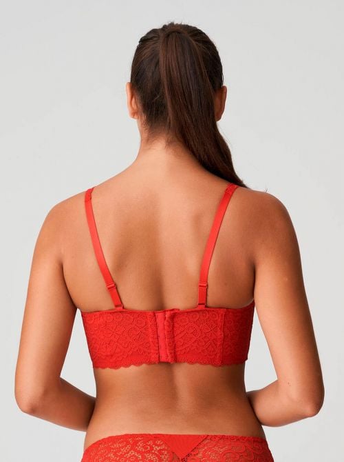 I Do Bralette con ferretto, rosso
