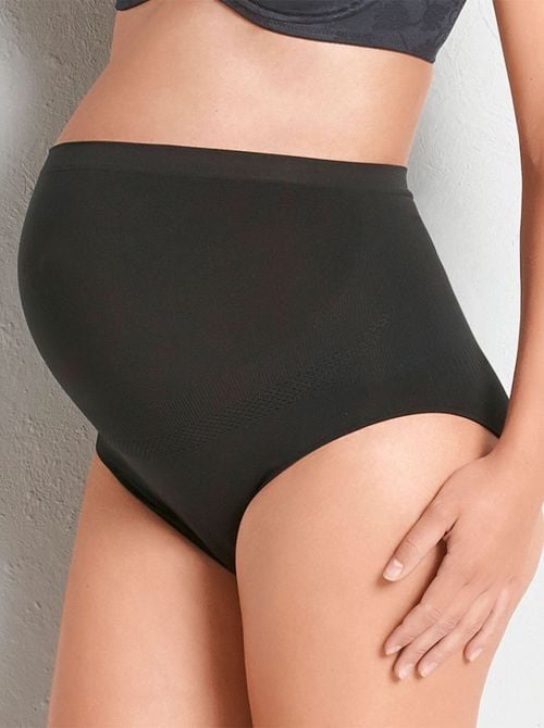1502 slip alto per gravidanza, nero