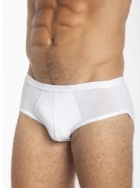 Iron - Slip Medio in Light Cotton, bianco