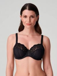 Couture Reggiseno con ferretto, nero