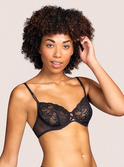 Tiger Reggiseno con ferretto, nero