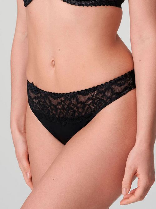 Couture thong, black