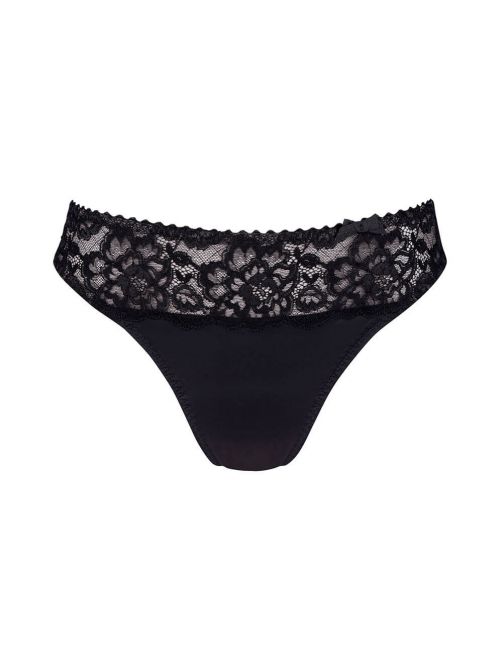 Couture thong, black