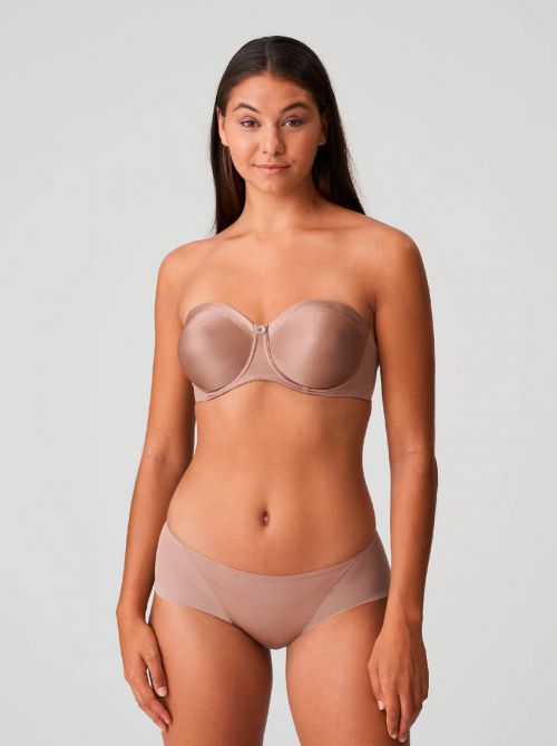 Forever Underwired bandeau bra, nude PRIMADONNA