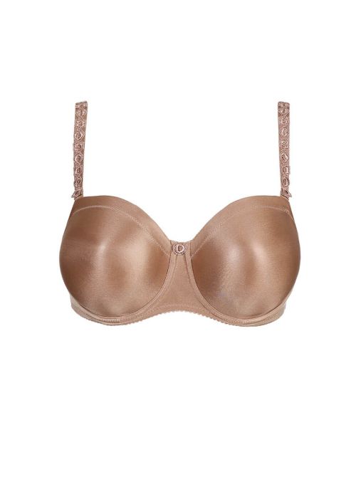 Forever Underwired bandeau bra, nude