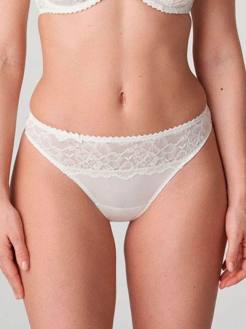 Couture thong, ivory