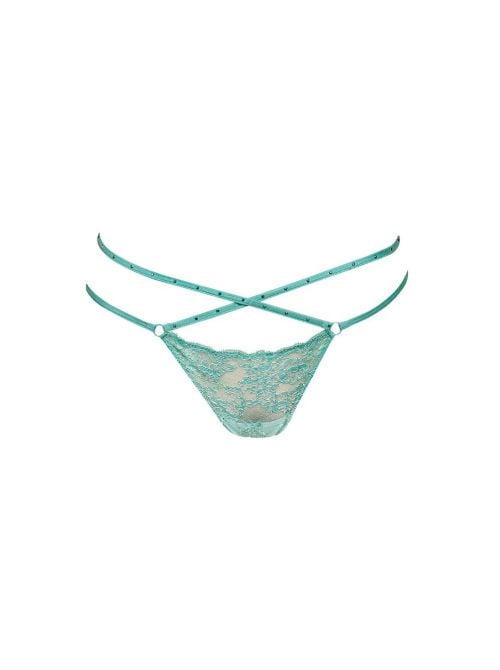 Tiger perizoma con stringhe, bali green