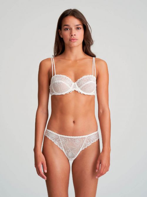 Jane Reggiseno a balconcino con ferretto, bianco