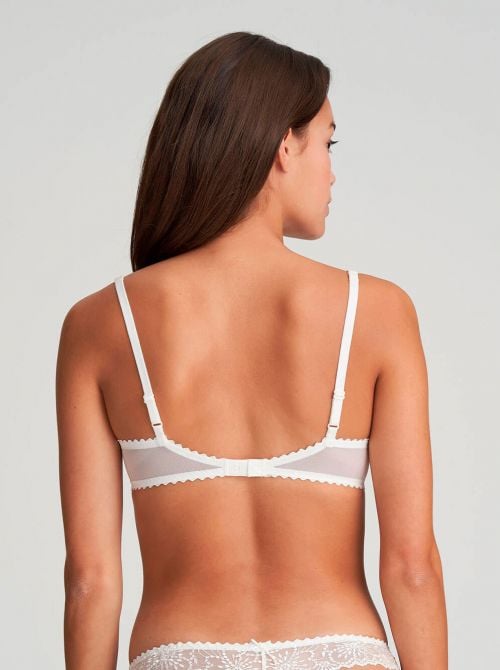 Jane Reggiseno a balconcino con ferretto, bianco