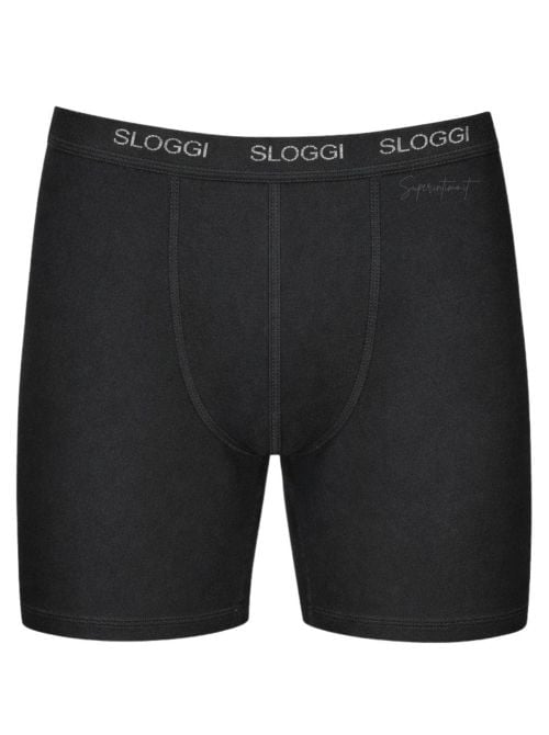 Sloggi Men Basic Long 3 Capi, nero