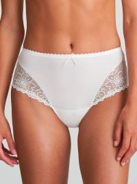 Jane high-waisted briefs, white