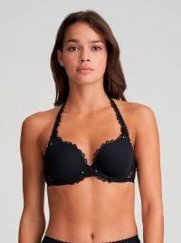 Jane Reggiseno imbottito a cuore, nero