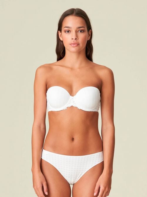 Avero padded bandeau bra, white MARIE JO