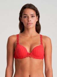 Avero Reggiseno imbottito a cuore, scarlet