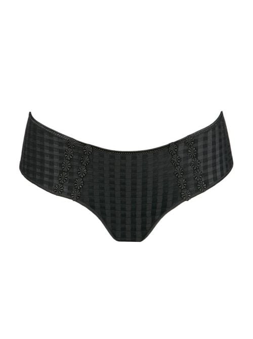 Avero hotpants a vita bassa, nero