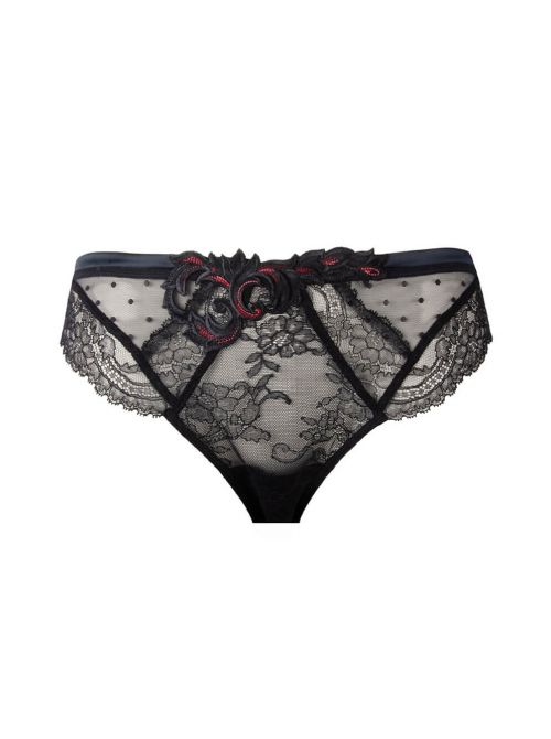 Soiree Libertine slip seduction, nero