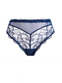 Soir de Venise slip a vita alta, bleu venise