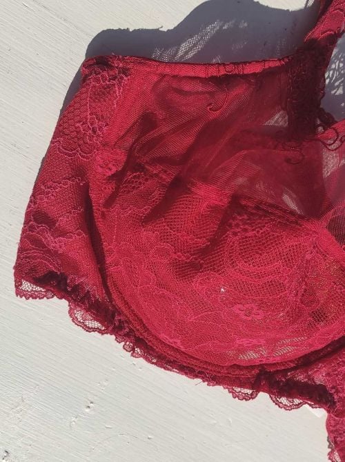 Soir de Venise reggiseno con ferretto, rouge venise