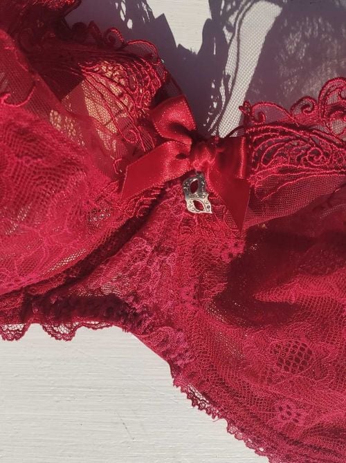 Soir de Venise reggiseno con ferretto, rouge venise