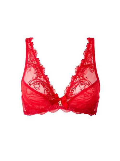 Soir de Venise reggiseno glam con ferretto, rouge venise