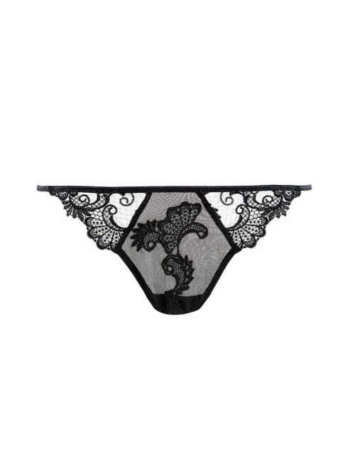 Dressing Floral Tanga sexy, nero LISE CHARMEL