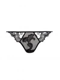 Dressing Floral Tanga sexy, nero