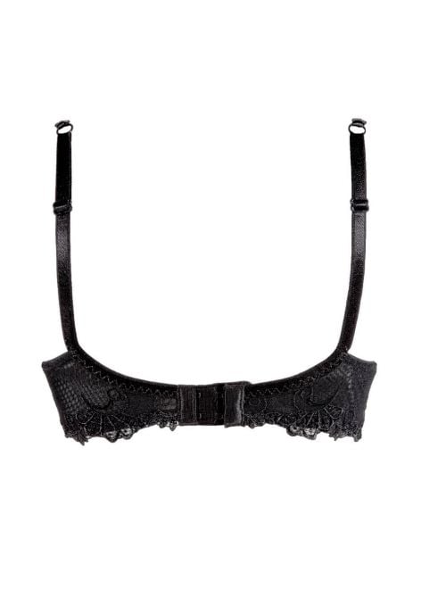 Dressing Floral reggiseno a balconcino, nero LISE CHARMEL