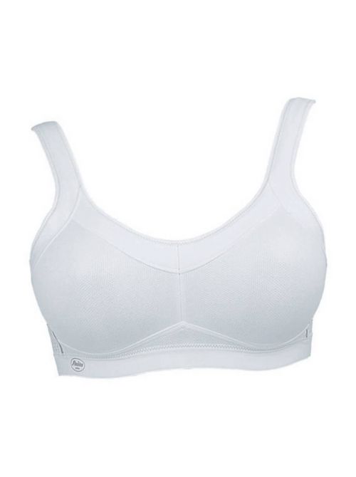 5529 sport bra, white