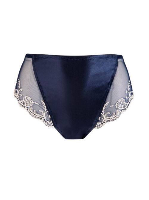 Splendeur Soie highwaisted brief, splendeur marine