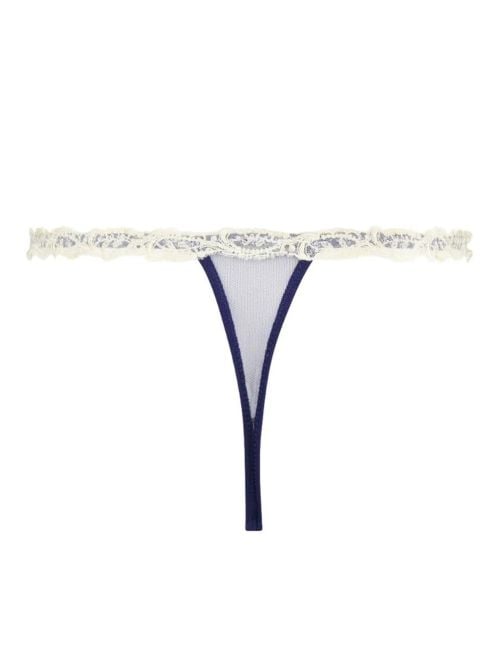 Splendeur Soie thong, splendeur marine