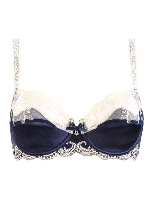 Splendeur Soie reggiseno con ferretto, splendeur marine