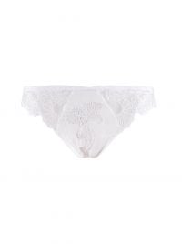 Dressing Floral tanga, bianco