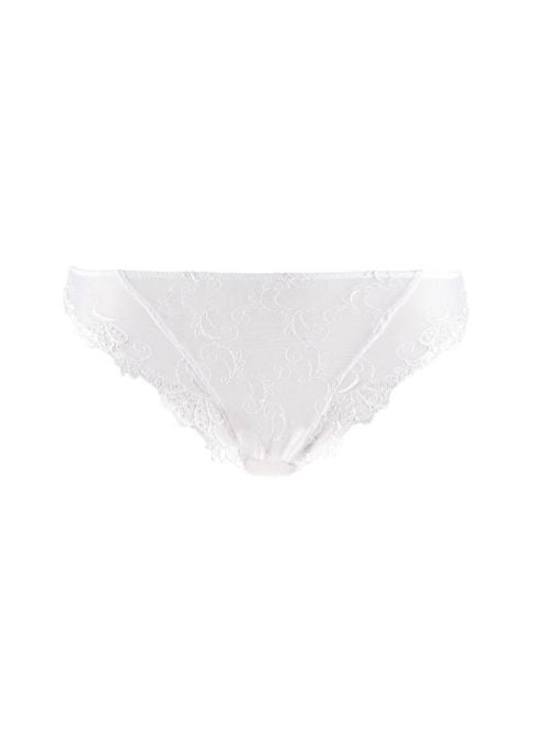 Dressing Floral slip, bianco LISE CHARMEL