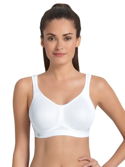 5533 Air Control reggiseno sportivo senza ferretto, bianco