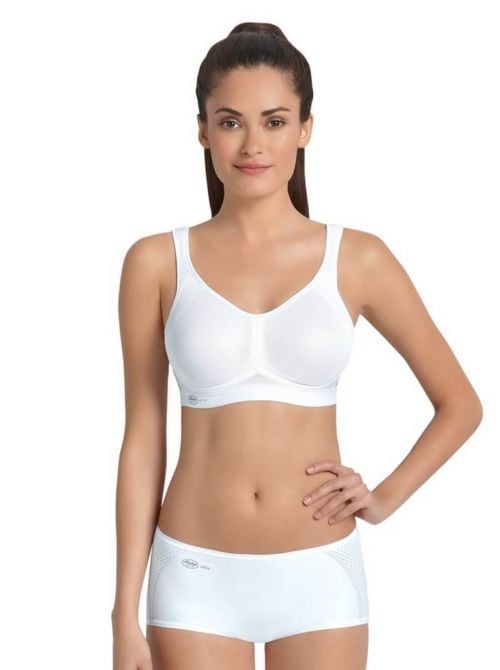 5533 Air Control reggiseno sportivo senza ferretto, bianco