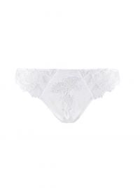 Dressing Floral slip seduction, bianco