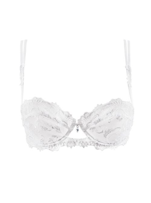 Dressing Floral reggiseno a balconcino, bianco LISE CHARMEL
