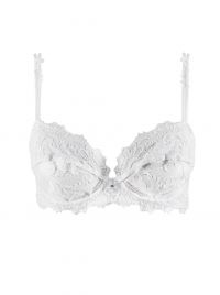 Dressing Floral reggiseno con ferretto, bianco